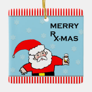 Ornement En Céramique Noël d'infirmière