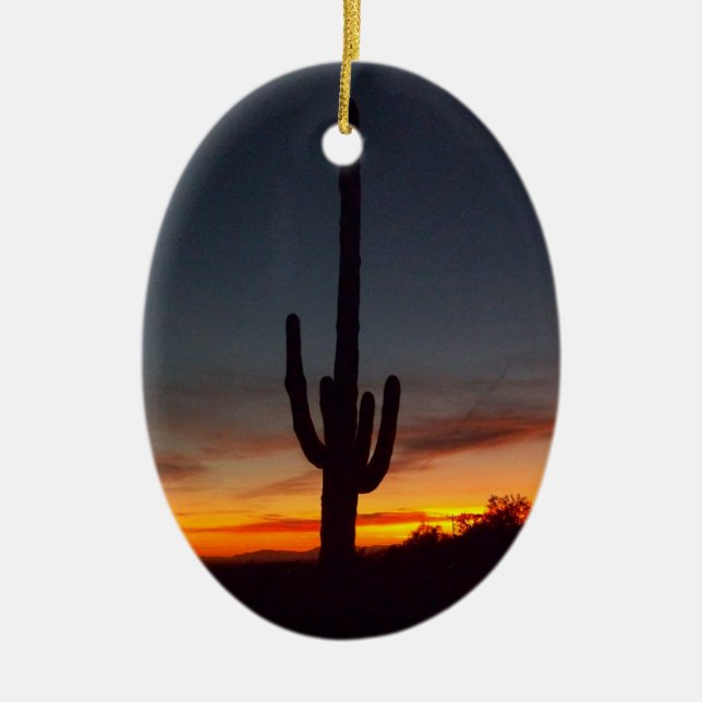 Ornement En Céramique Noël en Arizona (Devant)