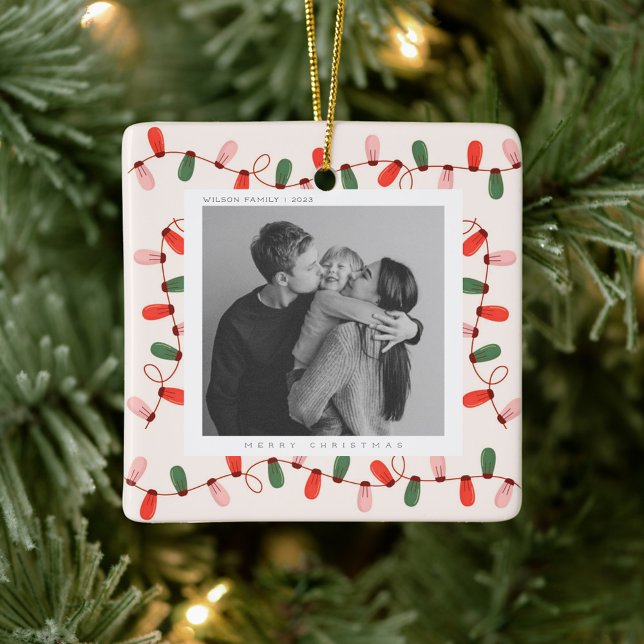 Ornement En Céramique Noël Famille de Noël (Créateur téléchargé)