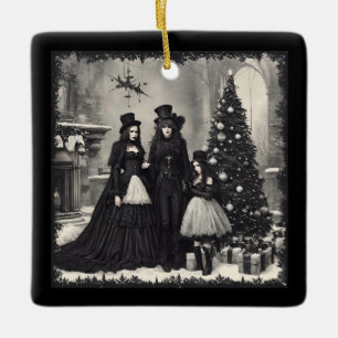 Ornement En Céramique Noël gothique