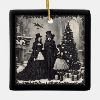 Ornement En Céramique Noël gothique