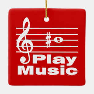 Ornement En Céramique Notation musicale B Sharp