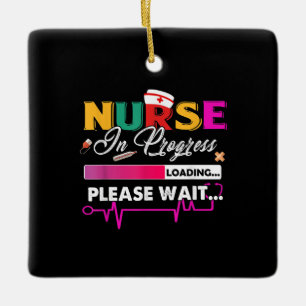 Ornement En Céramique Nurse