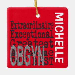 Ornement En Céramique OBGYN Extraordinaire PERSONNALISÉ