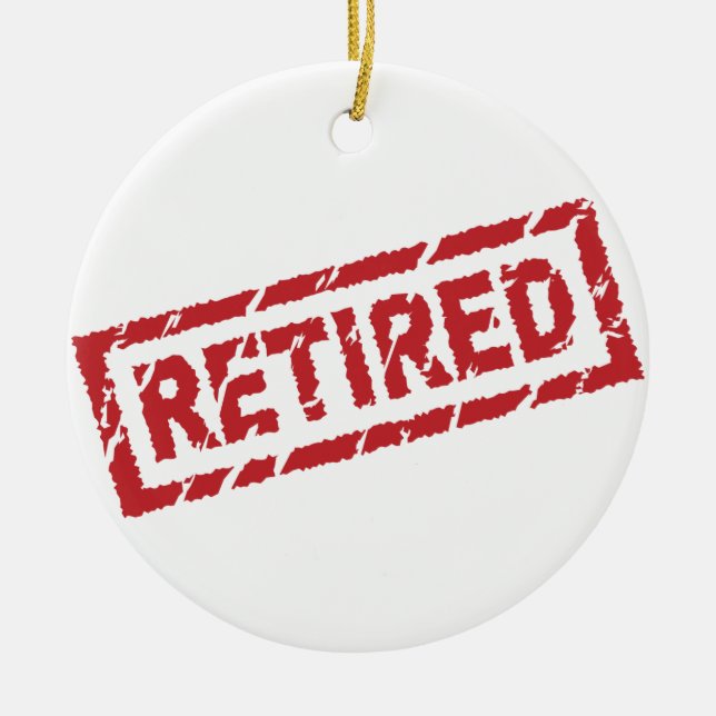 Ornement En Céramique officiellement retiré (Devant)