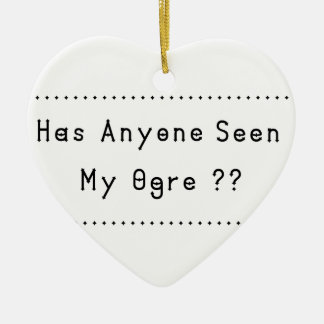 Ornement En Céramique Ogre
