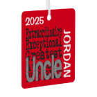 Oncle Extraordinaire PERSONNALISÉ