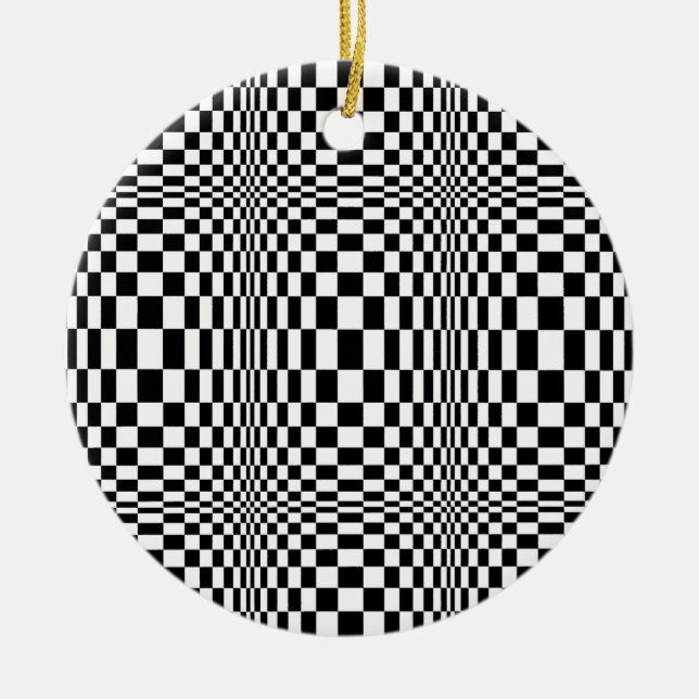 Ornement En Céramique OP -Art #1 à Emporio Moffa (Devant)