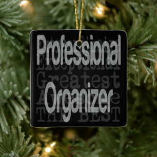 Ornement En Céramique Organisateur professionnel Extraordinaire