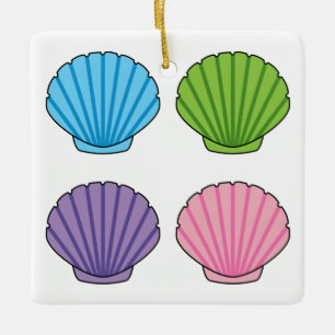 Ornement En Céramique Pack de Pastel