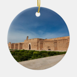Ornement En Céramique Palais El Badi, Marrakech, Maroc