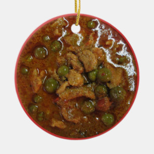 Ornement En Céramique Panang Thai Curry [พ ะ แ น ง] ... Thaïlande