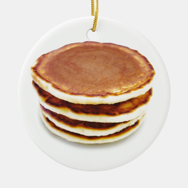 Ornement En Céramique Pancakes (Devant)