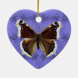 Ornement En Céramique Papillon de manteau de deuil du Montana