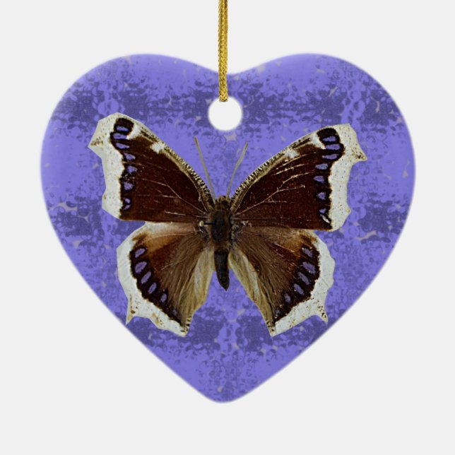 Ornement En Céramique Papillon de manteau de deuil du Montana (Dos)
