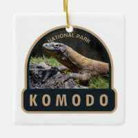 Parc national de Komodo Indonésie Vintage