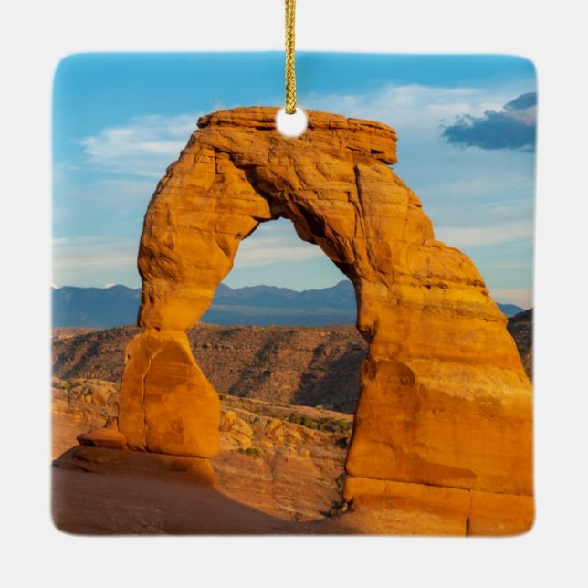 Ornement En Céramique Parc national des Arches MOAB Utah (Dos)
