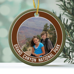 Ornement En Céramique Parc national du Grand Canyon Souvenir