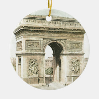 Ornement En Céramique Paris, Arc de Triomphe