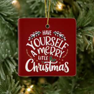 Ornement En Céramique Passez de joyeuses fêtes de Noël