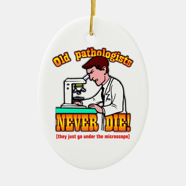 Ornement En Céramique Pathologistes (Devant)