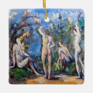 Ornement En Céramique Paul Cezanne - Cinq Bathères