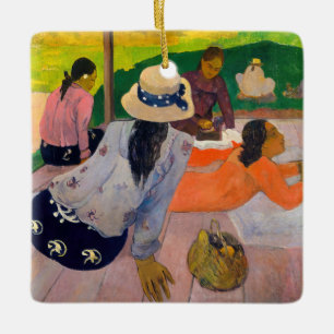 Ornement En Céramique Paul Gauguin - La Sieste