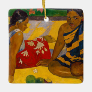 Ornement En Céramique Paul Gauguin - Parau Api / Quoi de neuf ?