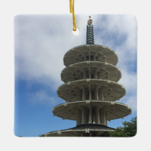 Ornement En Céramique Peace Pagoda