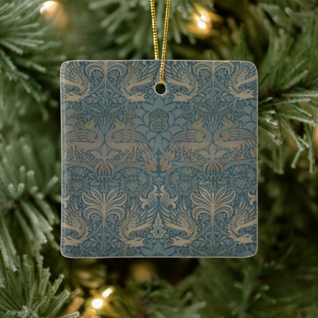 Ornement En Céramique Peacock et Dragon par William Morris (Arbre)