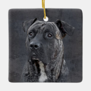 Ornement En Céramique Perro de Presa Canario - Dogo Canario