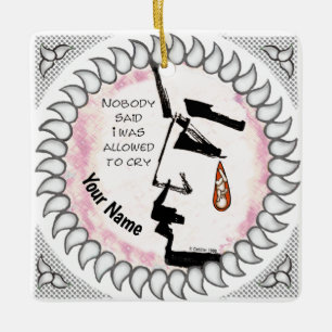 Ornement En Céramique Perte de l'ornement de bébé