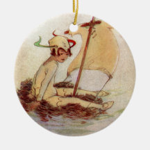Peter Pan sur le radeau de nid