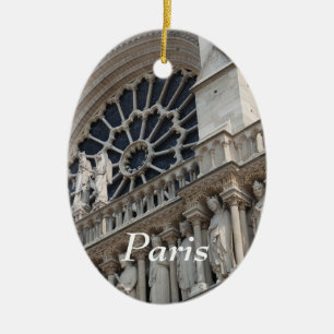 Ornement En Céramique Petit groupe de Notre Dame