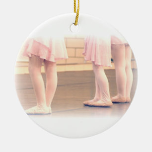Ornement En Céramique Peu de pieds de ballet