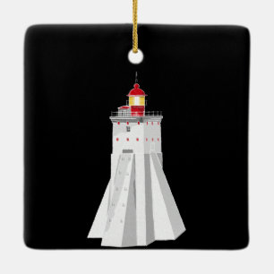 Ornement En Céramique Phare de Kopu