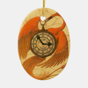 Ornement En Céramique Phoenix