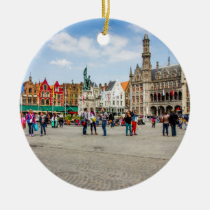 Ornement En Céramique Photographie de marché de Bruges