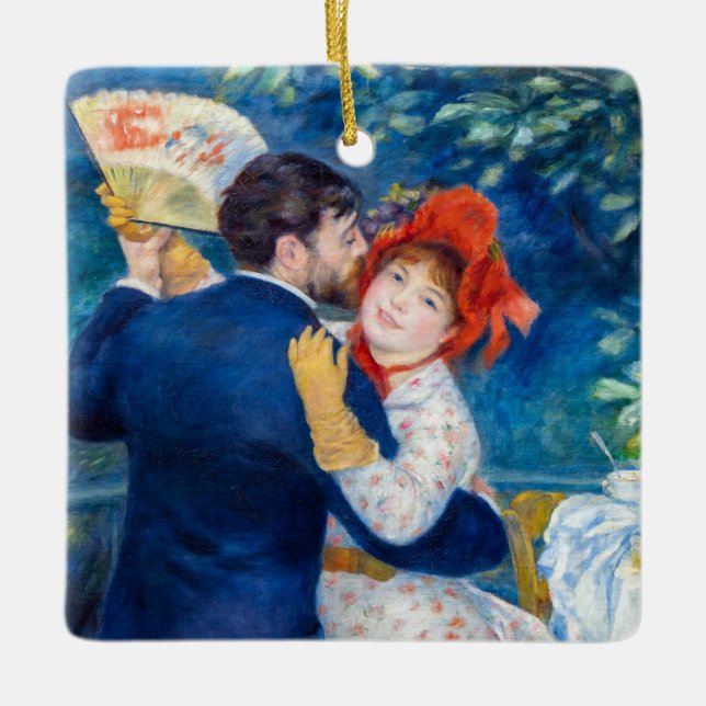 Ornement En Céramique Pierre-Auguste Renoir - Danse country (Devant)