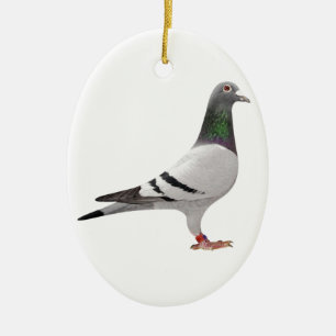 Ornement En Céramique pigeon design