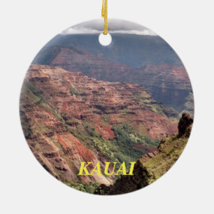 Ornement en céramique Pittoresque Kauai Hawaii
