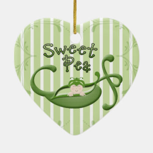 Ornement En Céramique Pois doux