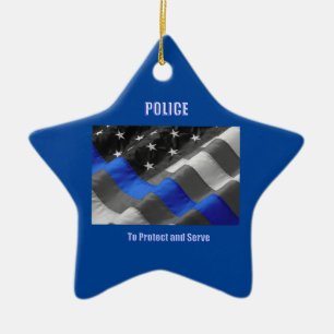Ornement En Céramique Police
