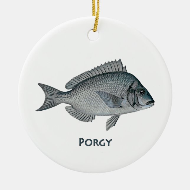 Ornement En Céramique Porgy (Devant)