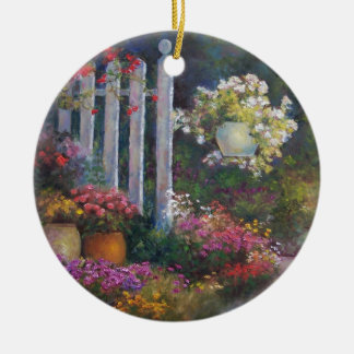 Ornement En Céramique Porte de jardin