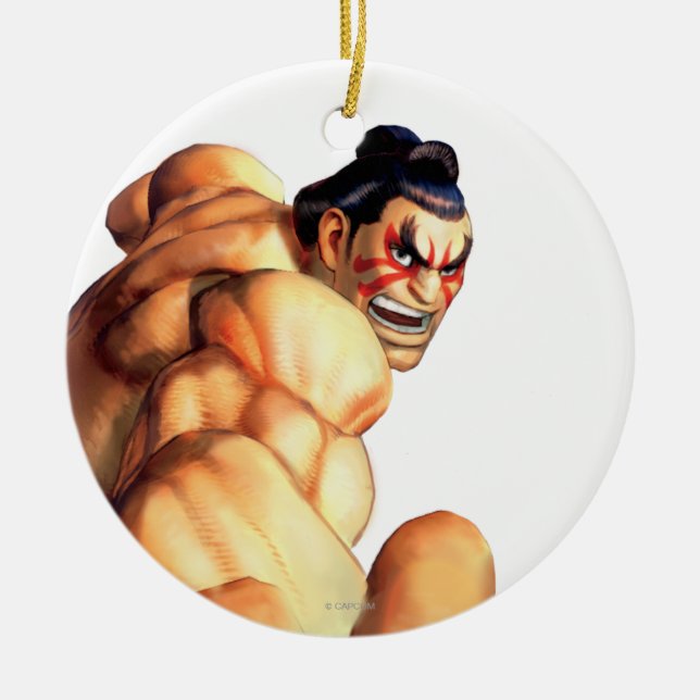 Ornement En Céramique Position d'E. Honda Side (Devant)