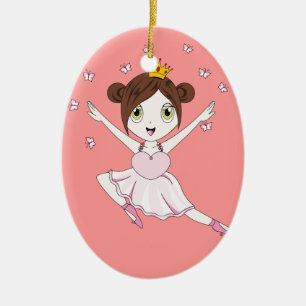 Ornement En Céramique Princesse Cherry™ Ornament