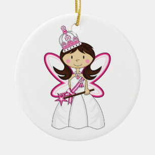 Ornement En Céramique Princesse royale mignonne Ornament