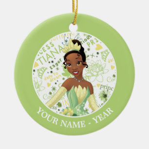 Ornement En Céramique Princesse Tiana Tiana Ajouter Votre Nom