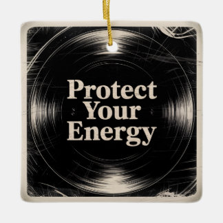 Ornement En Céramique Protect Your Energy